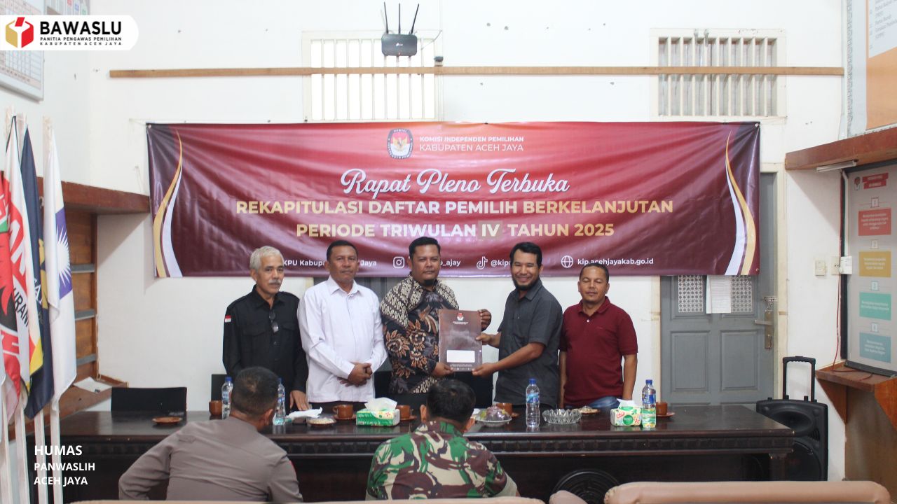 Penyerahan Berita Acara DPB Triwulan 4
