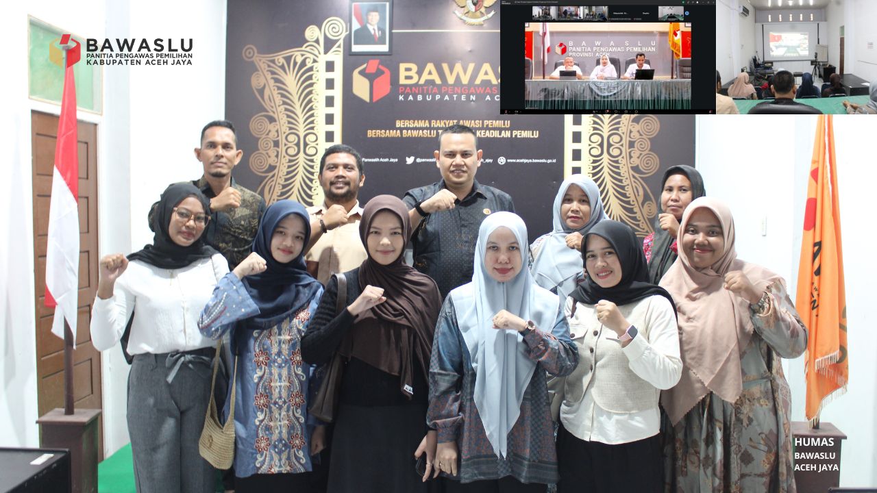 Kick Off Pengembangan Pusat Pendidikan Pengawasan Pemilu Partisipatif 2026 bersama bawaslu Provinsi Aceh