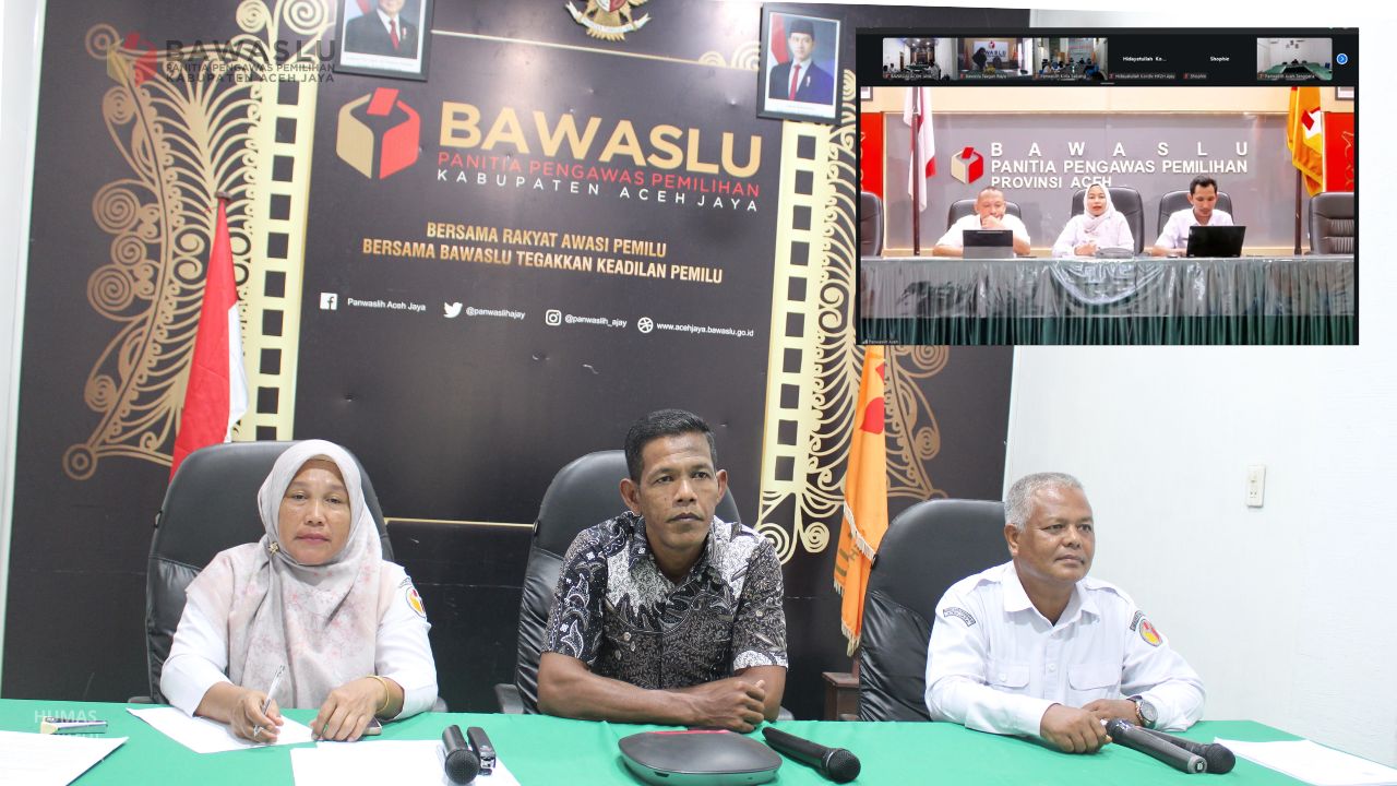 Rapat Koordinasi P2P Bersama Bawaslu Provinsi Aceh