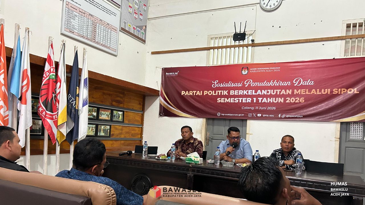 Sosialisasi Pemutakhiran Data Partai Politik Berkelanjutan Semester I