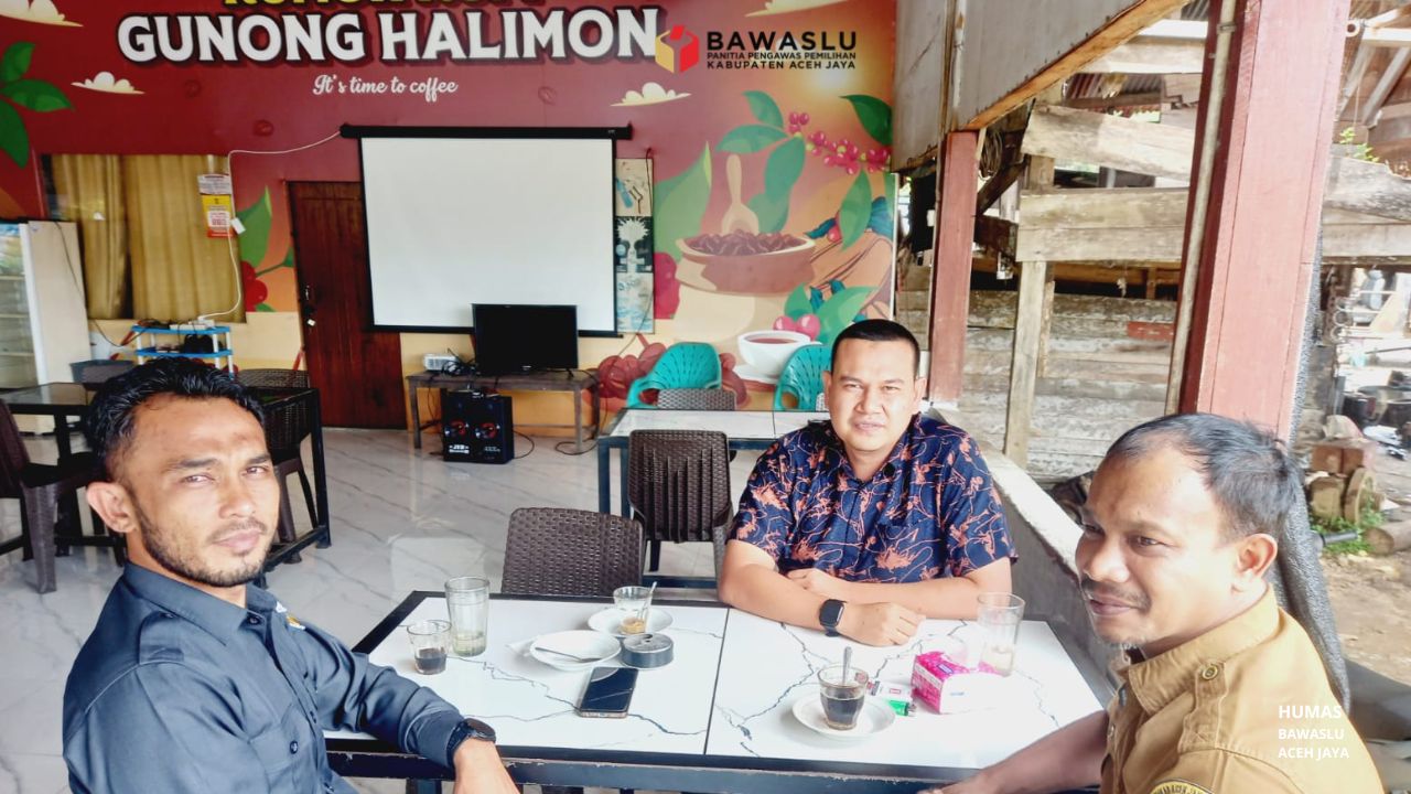 Konsolidasi demokrasi bersama  Pegawai BPSDM Kabupaten Aceh Jaya
