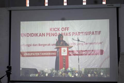  Kick Off Pendidikan Pengawas Partisipatif 2026