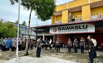 Bawaslu Kab. Aceh Jaya-Apel Peringatan Hut Bawaslu ke 16