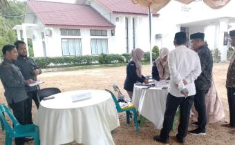 Panwaslih Kabupaten Aceh Jaya - pengawasan verifikasi pencalonan Bacaleg Pemilu 2024