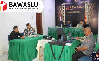 Bimtek Anggota Bawaslu Aceh Jaya