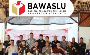 Foto bersama Sentra Gakkumdu Bawaslu Aceh Jaya