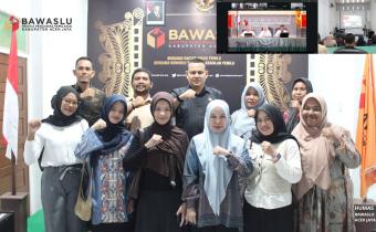 Kick Off Pengembangan Pusat Pendidikan Pengawasan Pemilu Partisipatif 2026 bersama bawaslu Provinsi Aceh