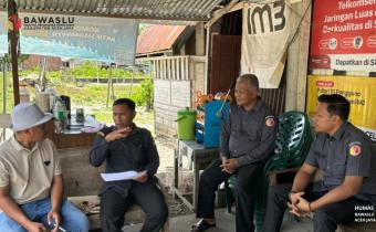 Uji Petik  Pengawasan PDPB di Desa Pasie Teubee